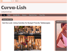 Tablet Screenshot of curva-lish.com